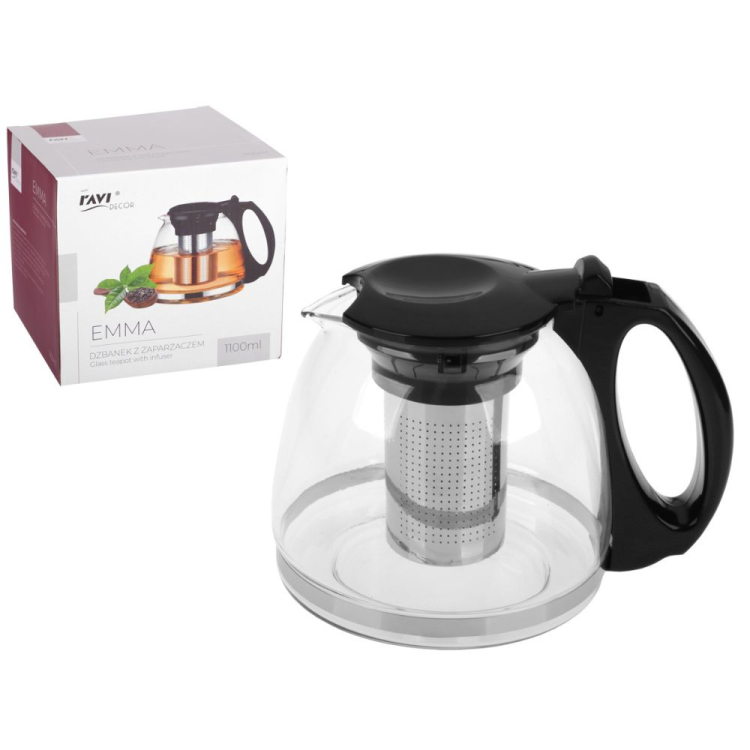 Dzbanek z zaparzaczem JASMINE 1000ml RAVI